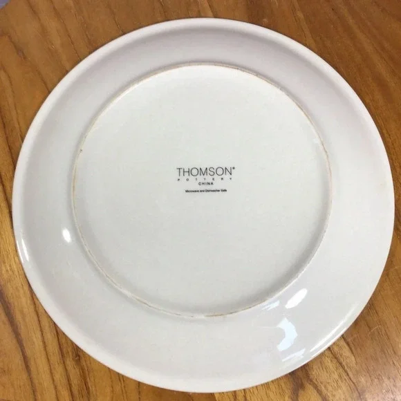 Thompson Pottery Birdhouse 3 Piece Place Setting - Picture 3 of 12